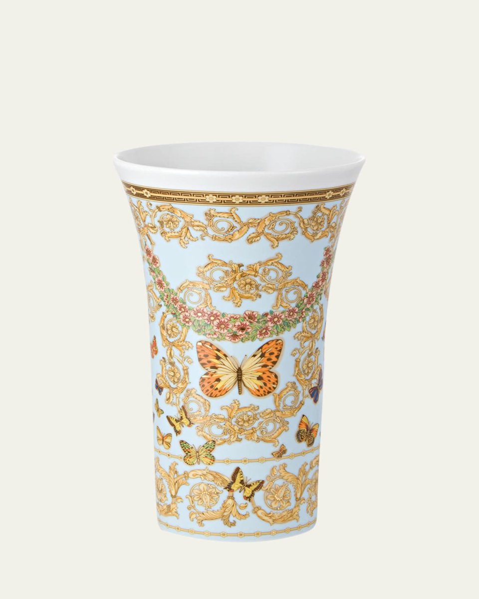 Butterfly Garden 10.25" Vase